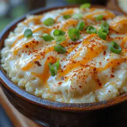 In the world of culinary exploration, few dishes encapsulate the essence of comfort food while also catering to health-conscious eaters quite like Creamy Cheesy Cauliflower Rice Delight. This dish stands out not just for its rich, indulgent flavor but also for its remarkable ability to transform a simple vegetable into a hearty, satisfying meal. With its creamy texture, savory cheese, and the subtle nuttiness of cauliflower, this recipe invites both flavor enthusiasts and health advocates to gather around the table.