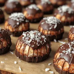 There's something undeniably enchanting about the combination of chocolate and coconut. These two beloved ingredients meld together to create a treat that is not only rich in flavor but also satisfying to the palate. Chocolate, with its deep, rich taste and creamy texture, pairs beautifully with the light and tropical notes of coconut. This delightful marriage of flavors has made chocolate coconut bites a popular choice among dessert lovers and health-conscious snackers alike.