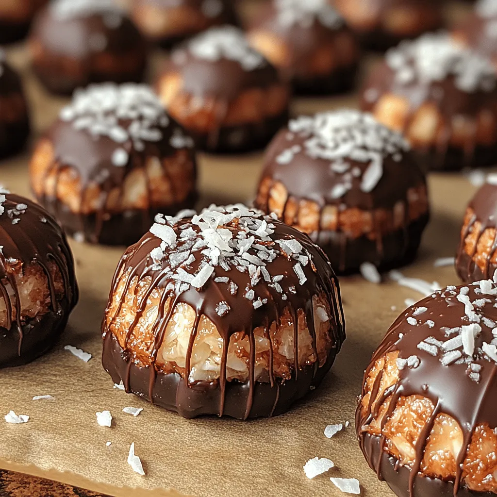 There's something undeniably enchanting about the combination of chocolate and coconut. These two beloved ingredients meld together to create a treat that is not only rich in flavor but also satisfying to the palate. Chocolate, with its deep, rich taste and creamy texture, pairs beautifully with the light and tropical notes of coconut. This delightful marriage of flavors has made chocolate coconut bites a popular choice among dessert lovers and health-conscious snackers alike.