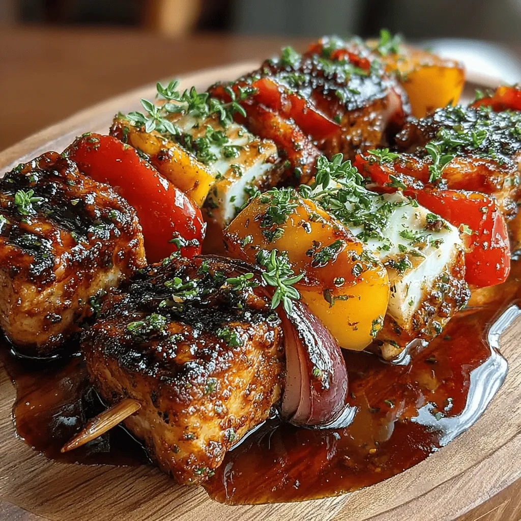 As the warm sun graces the longer days of summer, nothing quite captures the essence of the season like Grilled Chicken & Peach Skewers. This dish not only embodies the vibrant flavors of summer but also offers a perfect balance between savory and sweet. The juicy, tender chicken pairs beautifully with the caramelized sweetness of ripe peaches, creating a delightful culinary experience that’s both refreshing and satisfying.