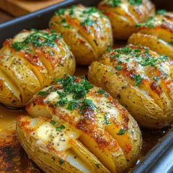Hasselback potatoes have gained significant popularity in modern cuisine, transforming a humble staple into a visually stunning and delicious dish. Originating from Sweden, these potatoes are not just a feast for the eyes but also a delight for the palate. The Buttery Garlic Herb Hasselbacks elevate this classic preparation with the rich flavors of garlic, fresh herbs, and creamy butter, making them a versatile choice for any occasion—from casual family dinners to elegant gatherings.