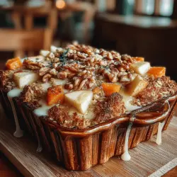 Warm Cinnamon Apple Oatmeal Bake is more than just a breakfast dish; it embodies the essence of comfort food that nourishes both the body and soul. This delightful recipe combines the wholesome goodness of oats, the sweetness of apples, and the aromatic warmth of cinnamon, creating a meal that is not only satisfying but also incredibly nutritious. In a world where busy mornings often lead to skipped breakfasts or unhealthy choices, this oatmeal bake stands out as a convenient and wholesome solution.