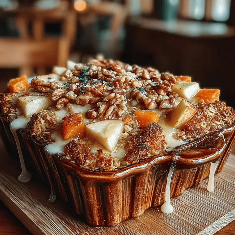 Warm Cinnamon Apple Oatmeal Bake is more than just a breakfast dish; it embodies the essence of comfort food that nourishes both the body and soul. This delightful recipe combines the wholesome goodness of oats, the sweetness of apples, and the aromatic warmth of cinnamon, creating a meal that is not only satisfying but also incredibly nutritious. In a world where busy mornings often lead to skipped breakfasts or unhealthy choices, this oatmeal bake stands out as a convenient and wholesome solution.