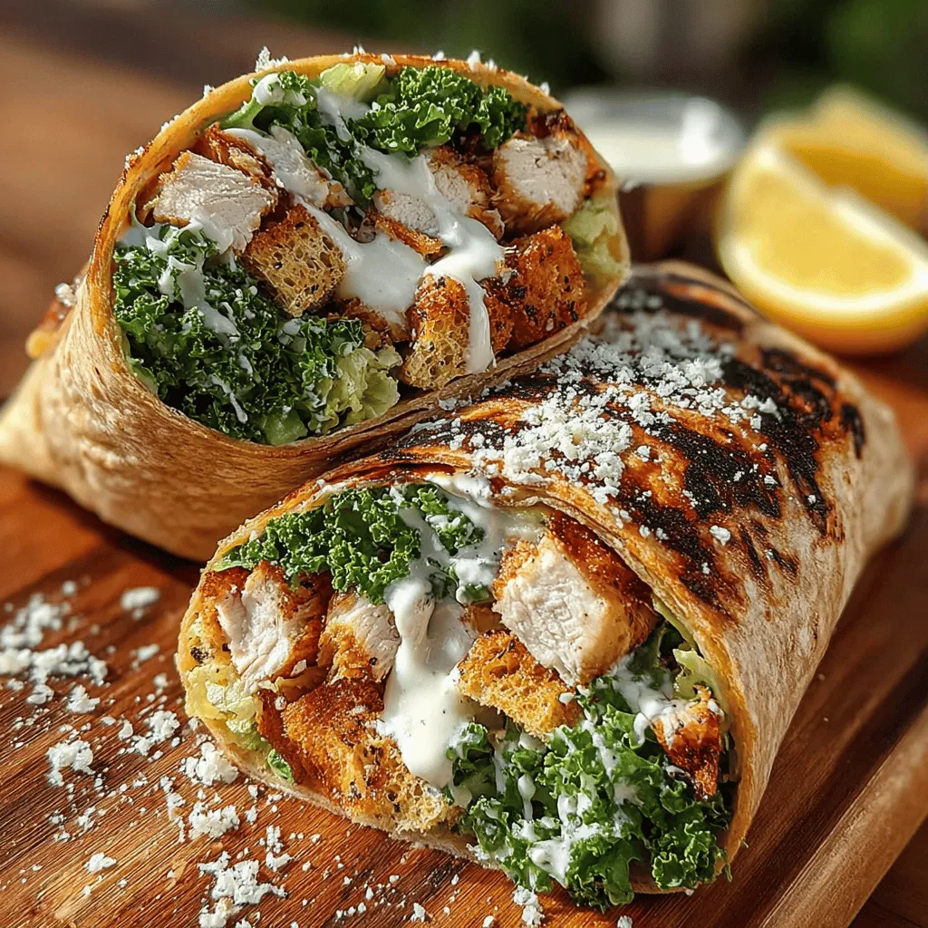 Wraps have become a staple in many kitchens, celebrated for their versatility and convenience. They can be filled with an array of ingredients, making them suitable for breakfast, lunch, dinner, or even snacks. The concept of wrapping flavorful fillings in a soft tortilla or flatbread not only makes for a quick meal but also allows for endless creativity. Among the myriad of wrap options, the Grilled Chicken Caesar Salad Wrap stands out by marrying the classic Caesar salad flavors with the satisfying heartiness of grilled chicken, all encased in a handy wrap.
