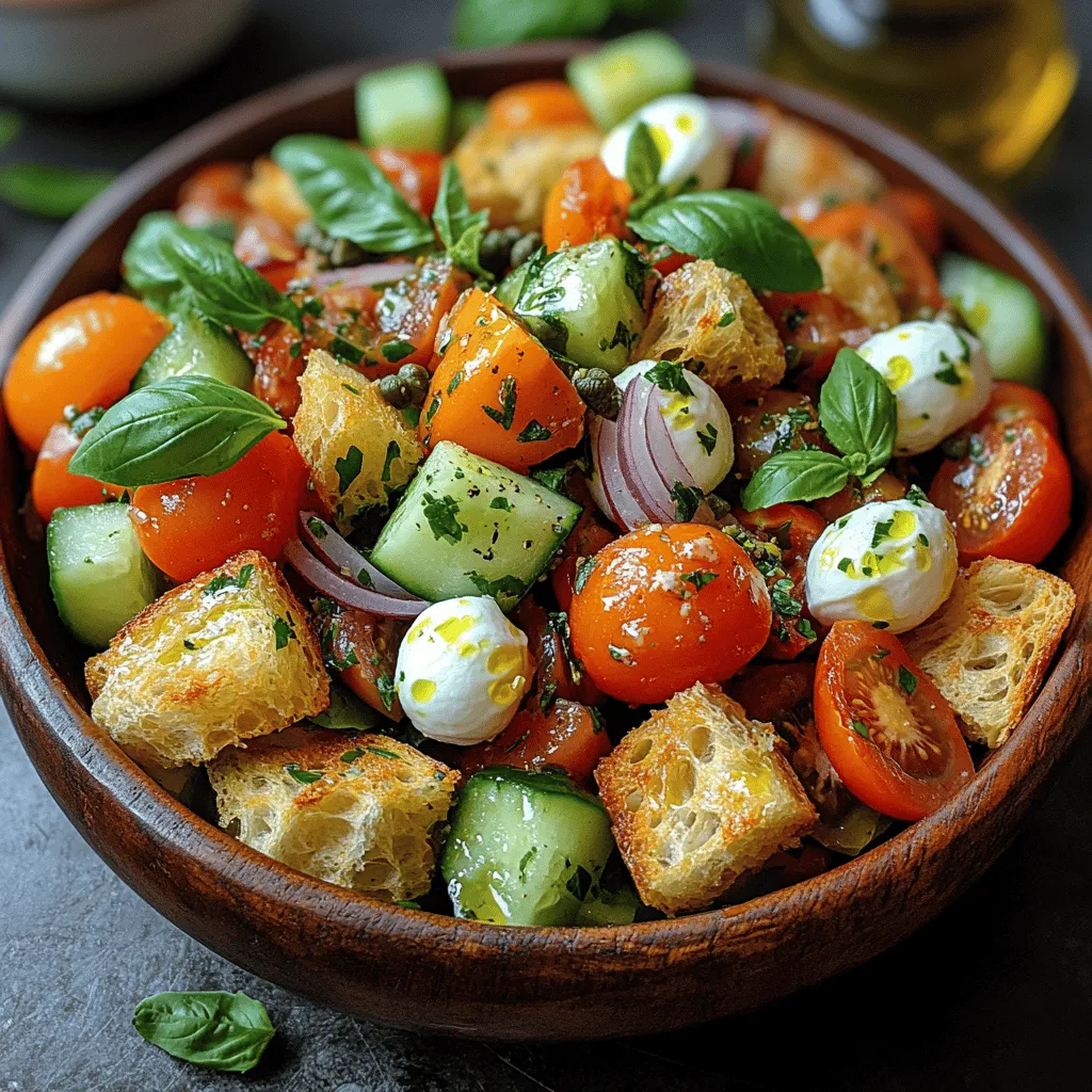 When the sun is shining bright and temperatures rise, there's nothing quite like a refreshing salad to cool you down. Enter the Italian classic, Panzanella salad. Originating from the rustic kitchens of Tuscany, Panzanella has long been a favorite among locals and is increasingly making its way onto tables around the world. This vibrant salad, primarily composed of ripe tomatoes and day-old bread, is a celebration of summer’s bounty. Its origins date back to the 16th century when it was a way to use up stale bread and leftover vegetables, making it not only a delicious option but also an economical one.
