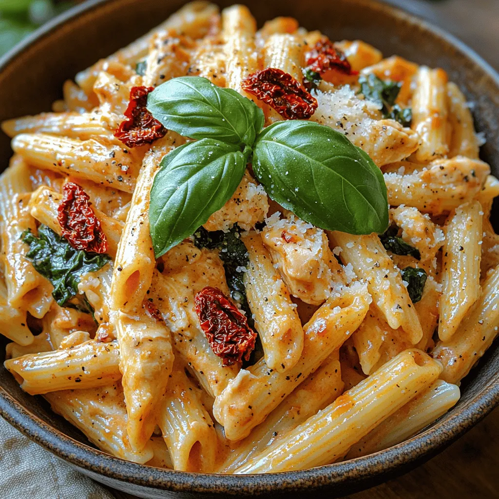 When it comes to weeknight dinners or family gatherings, finding a dish that is both easy to prepare and bursting with flavor can be a challenge. Enter Sun-Dried Tomato Chicken Penne, a dish that has quickly become a favorite for many home cooks. Combining the richness of a creamy sauce with the tangy depth of sun-dried tomatoes and tender chicken, this recipe offers a delightful culinary experience that appeals to a variety of palates.