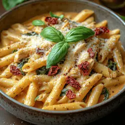 When it comes to weeknight dinners or family gatherings, finding a dish that is both easy to prepare and bursting with flavor can be a challenge. Enter Sun-Dried Tomato Chicken Penne, a dish that has quickly become a favorite for many home cooks. Combining the richness of a creamy sauce with the tangy depth of sun-dried tomatoes and tender chicken, this recipe offers a delightful culinary experience that appeals to a variety of palates.
