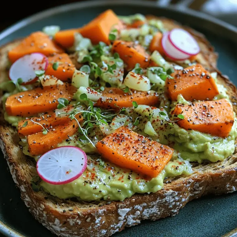 In recent years, there has been a significant shift towards healthier eating habits, particularly when it comes to breakfast. As more people become aware of the importance of nutritious options, the market has seen an influx of vibrant and wholesome recipes designed to fuel the body for the day ahead. One such recipe that has gained both popularity and acclaim is Sweet Potato Avocado Bliss Toast. This dish not only serves as a satisfying start to your morning but also packs a powerful nutritional punch.