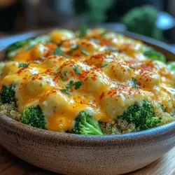 In the world of comfort food, few dishes hit the mark quite like a creamy, cheesy casserole. Introducing the Cheesy Green Delight: Creamy Broccoli Cheddar Quinoa, a wholesome meal that combines the richness of cheddar cheese with the earthy goodness of quinoa and the vibrant flavor of broccoli. This dish is not only a feast for the senses but also a powerhouse of nutrition, making it an ideal choice for families and health-conscious individuals alike.