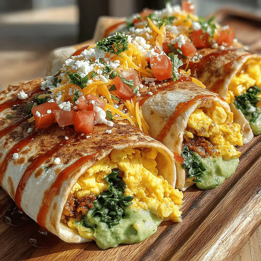 In recent years, wraps have surged in popularity as a convenient and versatile meal option that can be enjoyed at any time of day. Whether you need a quick breakfast to energize your morning, a satisfying lunch to fuel your afternoon, or a light dinner, wraps provide a canvas for creativity and flavor. Among the myriad of wrap recipes out there, the Zesty Spicy Avocado Ranch Egg Wraps stand out due to their delightful combination of flavors and textures. This recipe marries the creaminess of avocado with the zest of ranch dressing and a spicy kick from Sriracha, creating a delicious wrap that is both satisfying and nutritious.
