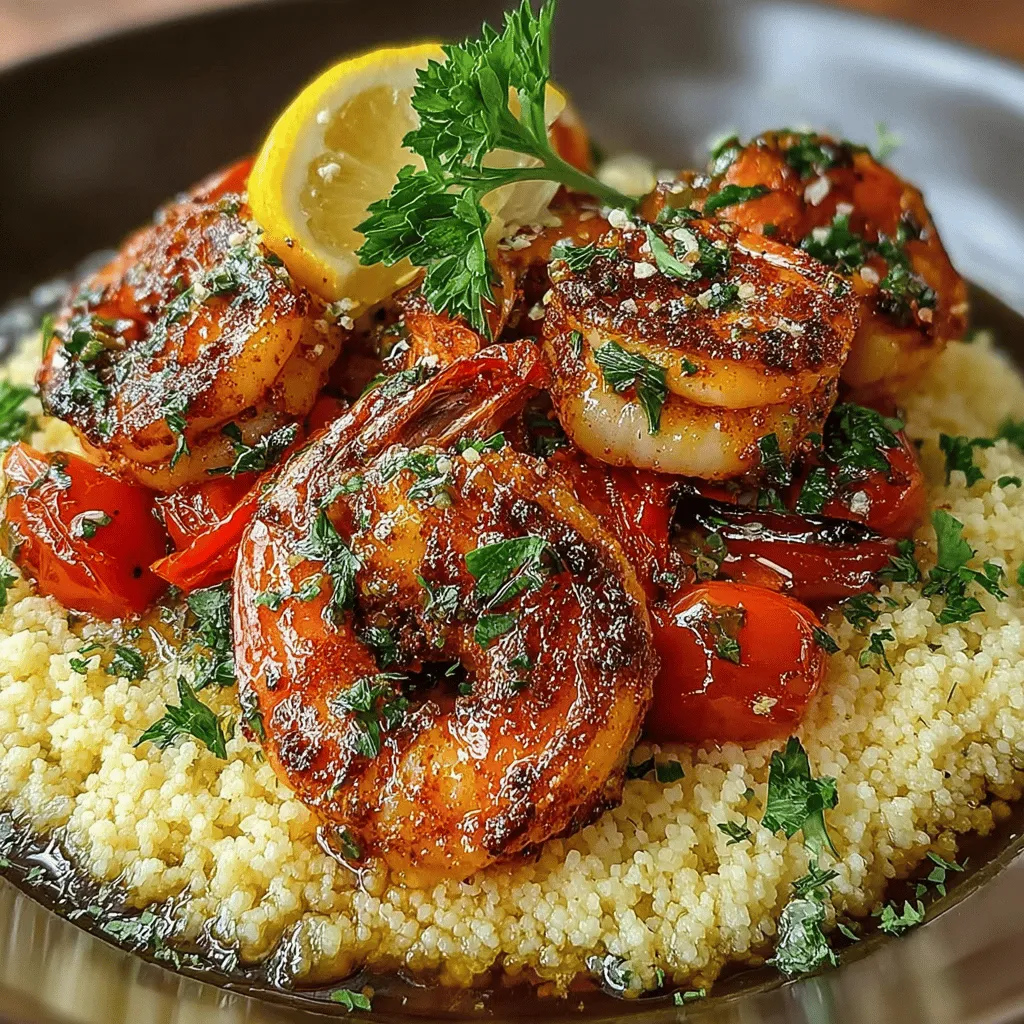 If you're searching for a dish that combines a delightful fusion of flavors, look no further than Smoky Paprika Shrimp and Couscous. This vibrant recipe brings together succulent shrimp, aromatic spices, and fluffy couscous to create a meal that is not only delicious but also visually appealing. The warm, smoky notes of paprika harmonize beautifully with fresh ingredients, making this dish a standout choice for a weeknight dinner or a special occasion.