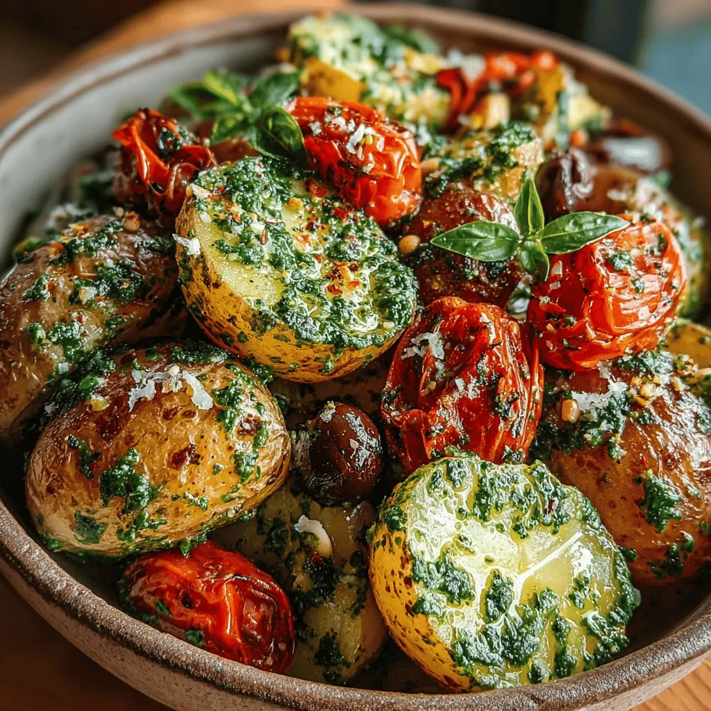 When it comes to summer gatherings or casual weeknight dinners, few dishes stand out quite like a vibrant basil pesto potato salad. This refreshing salad combines the hearty texture of baby potatoes with the bright, aromatic flavors of homemade basil pesto, creating a culinary experience that is both satisfying and invigorating. Perfect for picnics, barbecues, or as a side dish for any meal, this salad showcases the beauty of fresh ingredients and the joy of seasonal cooking.