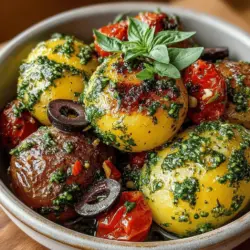 When it comes to summer gatherings or casual weeknight dinners, few dishes stand out quite like a vibrant basil pesto potato salad. This refreshing salad combines the hearty texture of baby potatoes with the bright, aromatic flavors of homemade basil pesto, creating a culinary experience that is both satisfying and invigorating. Perfect for picnics, barbecues, or as a side dish for any meal, this salad showcases the beauty of fresh ingredients and the joy of seasonal cooking.