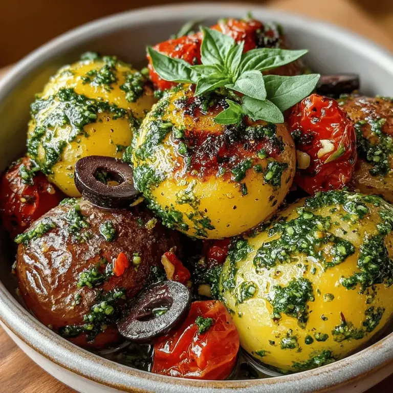 When it comes to summer gatherings or casual weeknight dinners, few dishes stand out quite like a vibrant basil pesto potato salad. This refreshing salad combines the hearty texture of baby potatoes with the bright, aromatic flavors of homemade basil pesto, creating a culinary experience that is both satisfying and invigorating. Perfect for picnics, barbecues, or as a side dish for any meal, this salad showcases the beauty of fresh ingredients and the joy of seasonal cooking.