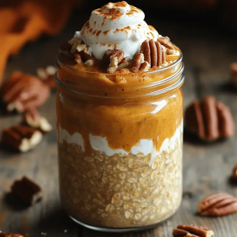 As the days grow shorter and the air turns crisp, the comfort of home-cooked meals becomes even more inviting. One such dish that embodies the essence of fall is the cozy spiced pumpkin pie overnight oats. This delightful breakfast option not only nourishes the body but also warms the soul, making it the perfect start to any autumn morning.
