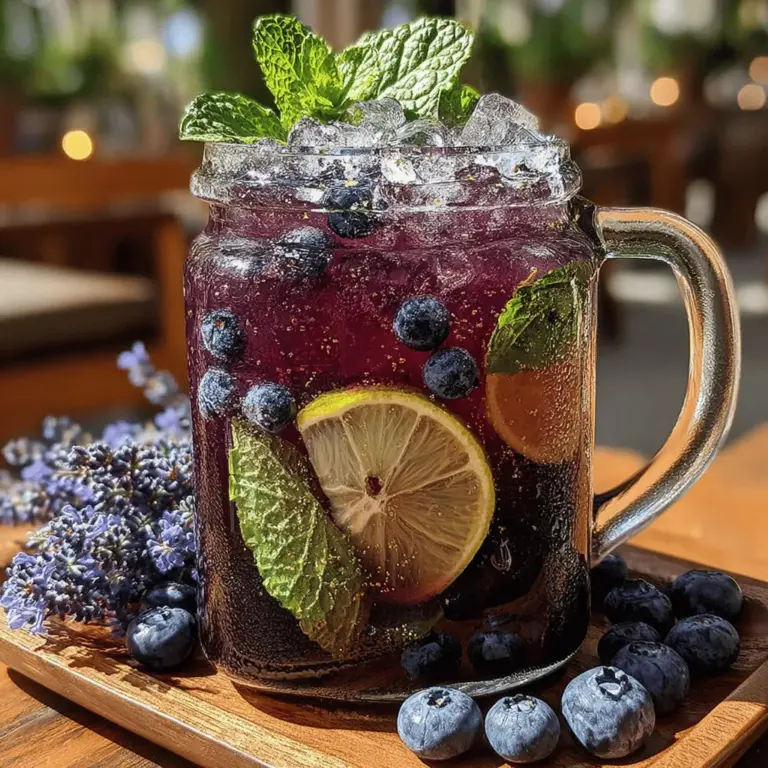 As the days grow longer and warmer, nothing quite quenches your thirst like a glass of refreshing lemonade. But why settle for the traditional version when you can elevate your beverage game with a delightful concoction like Blueberry Lavender Lemonade? This unique drink harmonizes the sweetness of fresh blueberries, the delicate floral notes of culinary lavender, and the bright, tangy essence of freshly squeezed lemons. The result is a vibrant, aromatic beverage that not only refreshes but also captivates the senses—making it an ideal choice for warm weather gatherings, picnics, or simply a quiet afternoon at home.