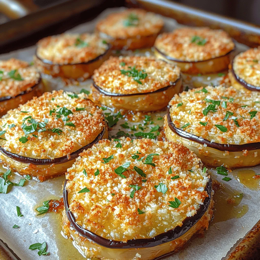 Eggplant, often hailed for its versatility, is a staple in kitchens around the world. This unique vegetable, with its rich, slightly bitter flavor, can be transformed into a wide array of dishes, from hearty casseroles to savory dips. One of the most delightful ways to enjoy eggplant is through Crispy Baked Eggplant Rounds. This dish not only offers a satisfying crunch but also serves as a healthier alternative to traditional fried snacks, making it an ideal choice for anyone looking to indulge without the guilt.
