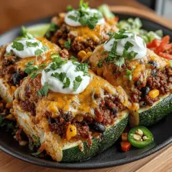 Cooking bell peppers is not only essential for flavor but also for their texture. When bell peppers are sautéed or roasted, they become tender and sweeter, enhancing the overall taste of your dish. This transformation is particularly important in the Cheesy Taco-Stuffed Zucchini Rounds, where the peppers mingle with the zesty taco seasoning and the creamy cheese to create a delightful filling.