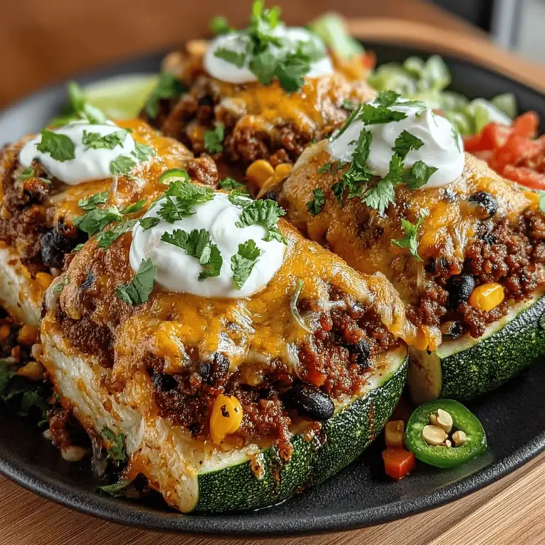 Cooking bell peppers is not only essential for flavor but also for their texture. When bell peppers are sautéed or roasted, they become tender and sweeter, enhancing the overall taste of your dish. This transformation is particularly important in the Cheesy Taco-Stuffed Zucchini Rounds, where the peppers mingle with the zesty taco seasoning and the creamy cheese to create a delightful filling.