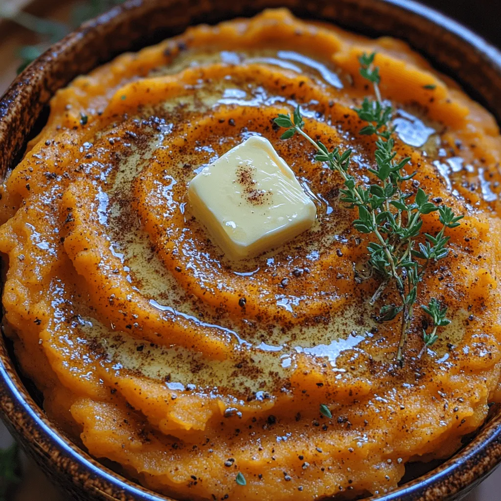 Sweet potatoes are a beloved ingredient renowned for their vibrant color, natural sweetness, and impressive nutritional profile. These versatile tubers have transcended their humble origins to become a staple in kitchens around the world, gracing tables from everyday meals to festive gatherings. Among the myriad of ways to prepare them, one standout recipe is for Buttery Mashed Sweet Potatoes, enhanced with the aromatic flavor of fresh thyme. This dish is not only a comfort food classic but also a sophisticated side that can elevate any meal. Whether you're planning a cozy weeknight dinner or a grand holiday feast, these mashed sweet potatoes are sure to impress.
