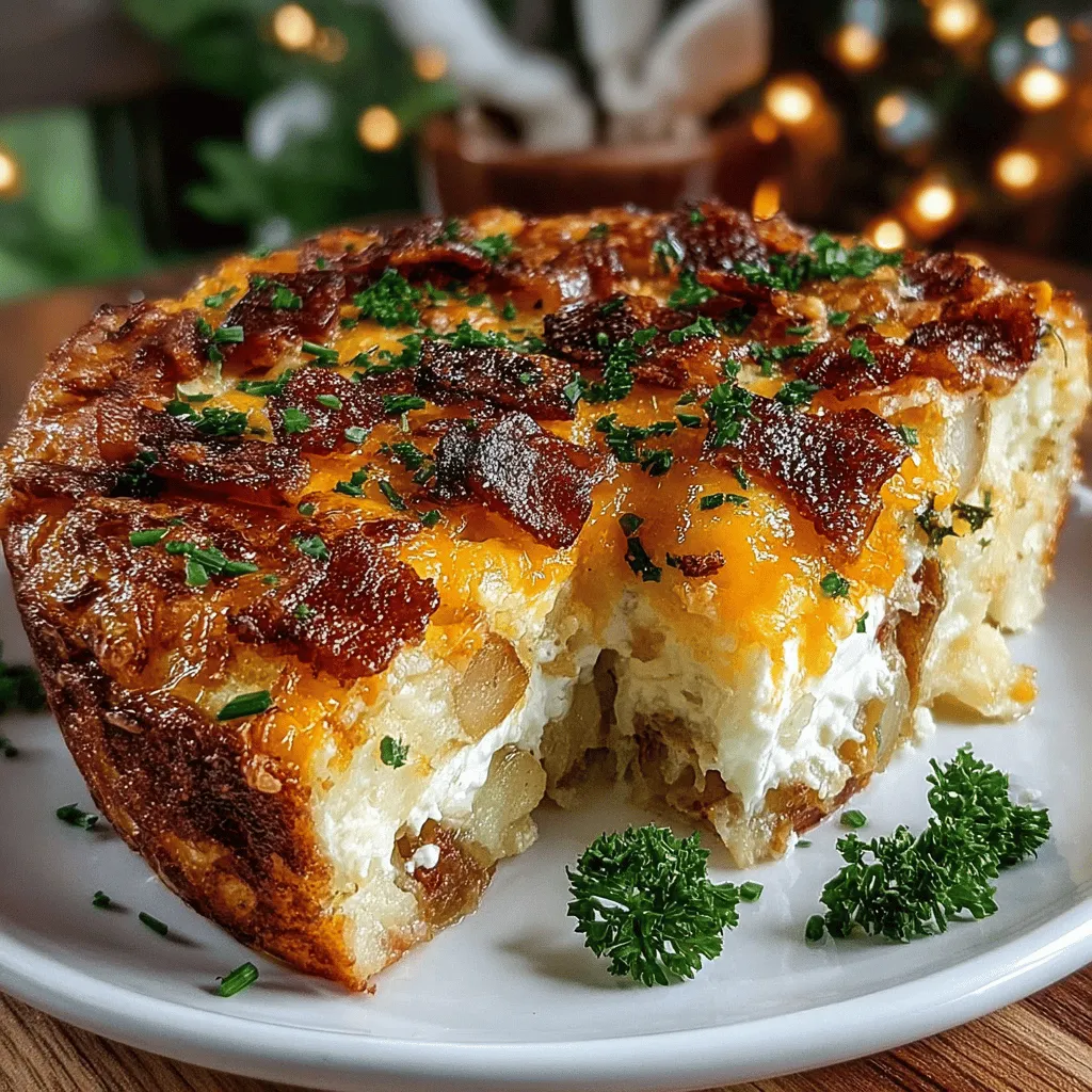 Are you looking for a breakfast recipe that combines convenience, flavor, and heartiness? Look no further than the Crispy Bacon & Cheesy Potato Breakfast Casserole. This dish is an ideal way to kickstart your day with a satisfying meal that pleases even the pickiest of eaters. Imagine layers of crispy bacon, creamy cheese, and tender potatoes all baked to perfection. Not only is this casserole delicious, but it is also incredibly easy to prepare, making it a go-to option for family gatherings, holiday breakfasts, or cozy weekend brunches.