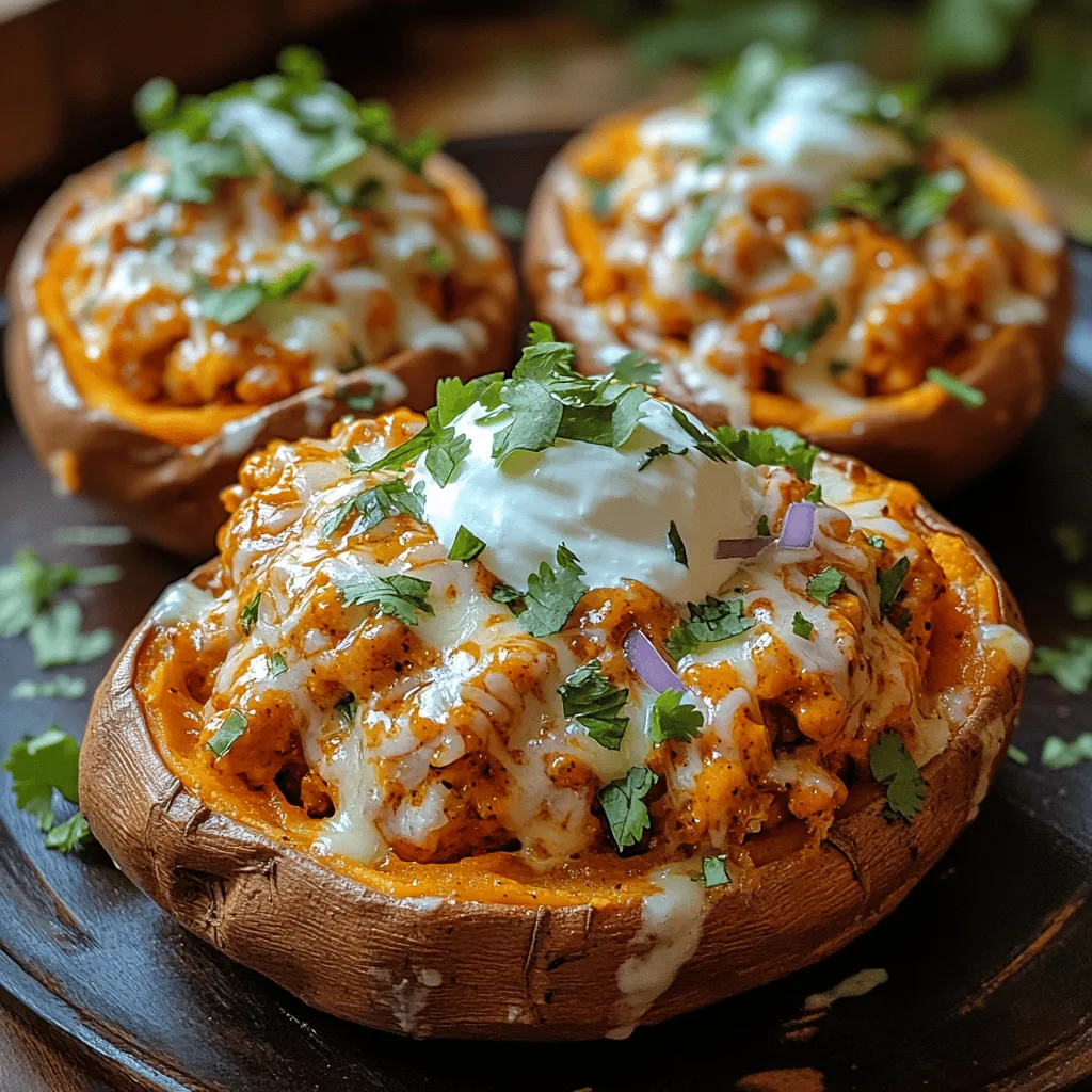 When it comes to comfort food, few dishes can compete with the irresistible combination of spicy and savory flavors. Enter Buffalo Bliss Stuffed Sweet Potatoes – a delightful dish that marries the heat of buffalo chicken with the natural sweetness of tender, roasted sweet potatoes. This recipe not only satisfies cravings but also aligns with a health-conscious lifestyle, making it an excellent choice for those seeking a nutritious twist on traditional comfort food.