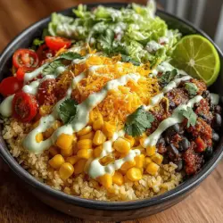 Taco bowls have emerged as a beloved meal option, offering a delightful fusion of flavors and textures that cater to a wide range of dietary preferences. These versatile dishes can easily be customized to suit individual tastes, making them a perfect choice for families, gatherings, or anyone seeking a satisfying meal. Among the myriad of taco bowl variations, the Creamy Avocado Ranch Taco Bowl stands out for its vibrant ingredients and nutritional benefits.