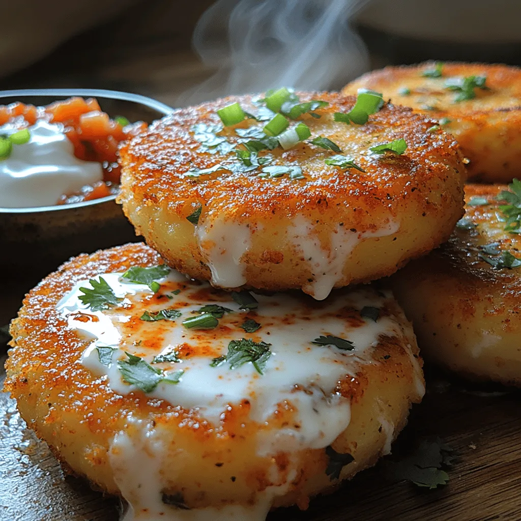 To create the perfect Crispy Pepper Jack Potato Cakes, it is essential to understand the role of each ingredient in the recipe. Each component contributes to the overall flavor, texture, and appeal of the dish.
