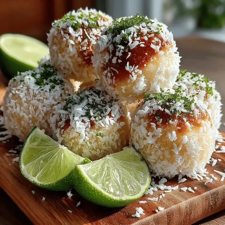 In recent years, the trend of no-bake recipes has gained immense popularity, particularly among health-conscious individuals and busy families seeking quick and easy meal solutions. These recipes eliminate the need for lengthy cooking times and complex processes, allowing home cooks to whip up delicious treats with minimal effort. Among the many enticing no-bake options available, the Tropical Bliss Coconut Lime Bites stand out as a particularly refreshing and wholesome choice.