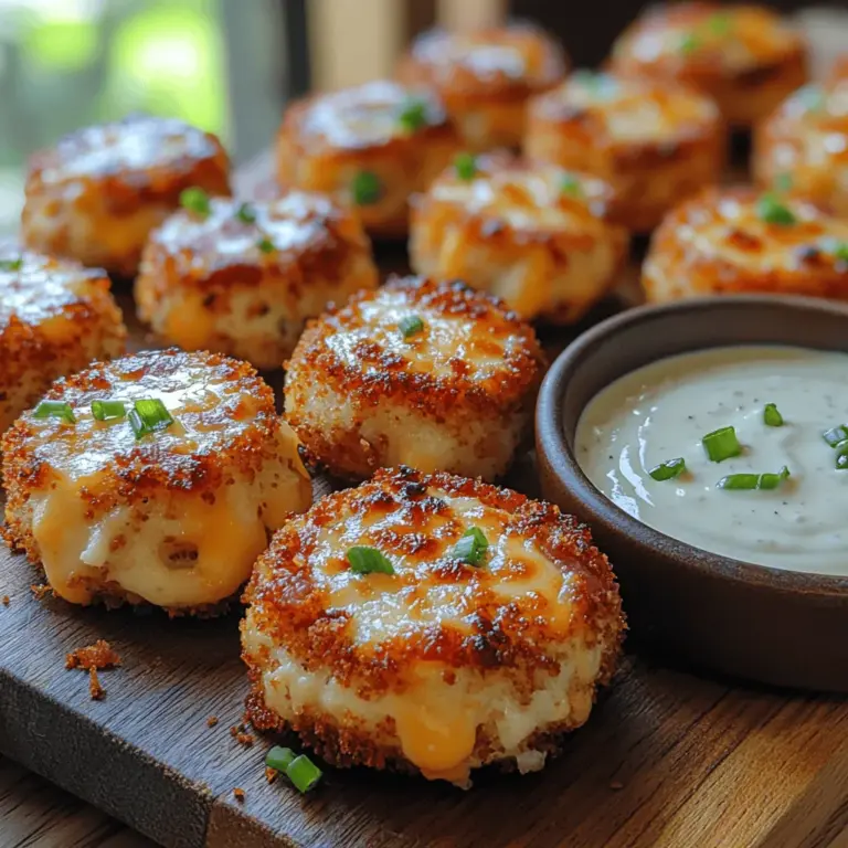 In the realm of appetizers, few combinations evoke as much enthusiasm as the classic duo of bacon and cheese. These two ingredients have earned a special place in the hearts of food lovers, transcending cultural boundaries with their rich flavors and satisfying textures. Among the many ways to enjoy this beloved pairing, Crispy Bacon Cheddar Bites stand out as an exceptionally indulgent treat. Whether you're hosting a gathering, celebrating a special occasion, or simply craving a savory snack, these bites promise to deliver an irresistible crunch and a burst of flavor in every mouthful.