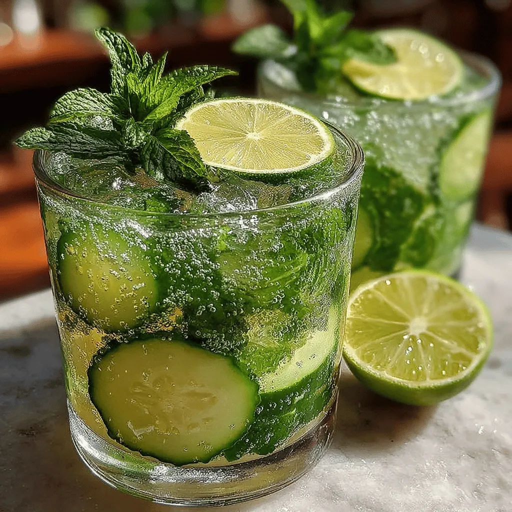 As the warm days of summer approach, finding the perfect drink to keep cool and refreshed becomes essential. Enter the Cucumber Lime Sparkling Cooler, a vibrant and invigorating beverage that beautifully combines the crispness of fresh cucumber with the zesty brightness of lime. Not only is this drink a visual delight, but it also serves as a delicious way to hydrate and revitalize during the hottest months or at any festive gathering.