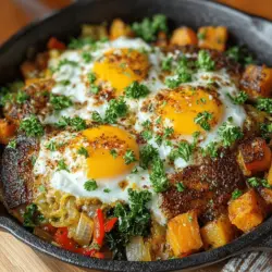 Breakfast hashes have become a beloved staple in kitchens around the world, celebrated for their versatility and hearty nature. These one-pan meals are not only convenient but also offer an array of flavors and textures that can be tailored to fit any palate. At the forefront of this culinary trend is the Sweet Potato & Kale Breakfast Hash, a dish that brilliantly combines the earthiness of sweet potatoes with the robust flavor of kale.