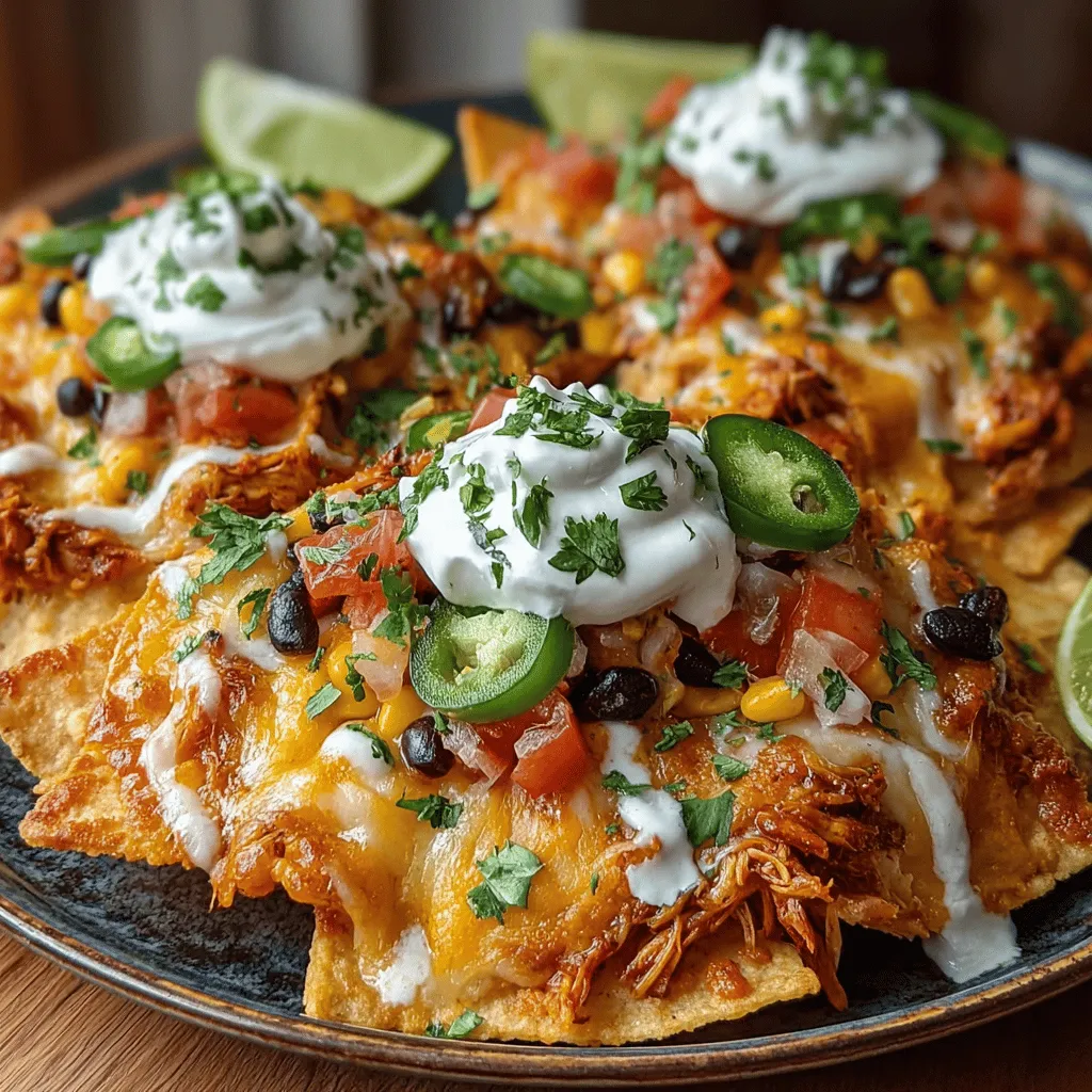 In the ever-evolving landscape of comfort food, few dishes can rival the satisfying crunch and melty goodness of cheesy baked chicken nachos. This recipe transforms a classic snack into a hearty meal that is perfect for a variety of occasions—whether it's a lively gathering, a nail-biting game day, or a cozy night in. The allure of cheesy nachos lies not only in their flavor but also in their versatility. With layers of seasoned chicken, vibrant vegetables, and a blend of gooey cheeses, these nachos cater to a wide range of palates and dietary preferences.