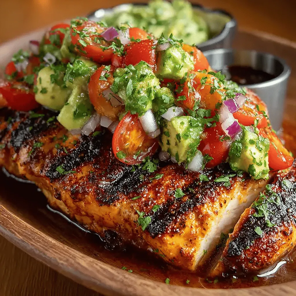 If you're in search of a dish that bursts with vibrant flavors while also delivering impressive health benefits, look no further than Zesty Chili-Lime Chicken with Avocado Salsa. This recipe not only tantalizes the taste buds but also embodies the essence of freshness and nutrition, making it a perfect choice for any meal, whether it's a casual family dinner or a lively gathering with friends. The combination of juicy, marinated chicken paired with a refreshing avocado salsa creates a harmony of textures and flavors that is hard to resist.