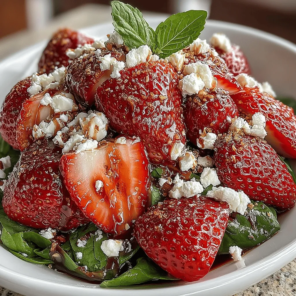 As the sun shines brighter and temperatures rise, the allure of summer salads becomes undeniable. These vibrant dishes not only provide a refreshing respite from the heat but also celebrate the season’s bounty of fresh produce. Among the myriad of summer salad options, the Summer Strawberry Spinach Bliss stands out as a delightful choice that combines taste, nutrition, and visual appeal. With its vibrant colors and a medley of fresh ingredients, this salad is sure to become a favorite in your kitchen.