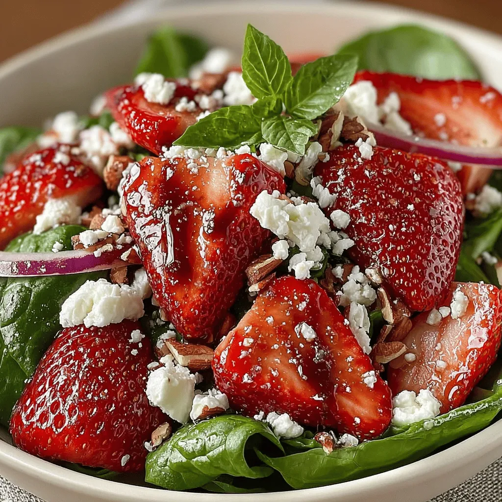 As the sun shines brighter and temperatures rise, the allure of summer salads becomes undeniable. These vibrant dishes not only provide a refreshing respite from the heat but also celebrate the season’s bounty of fresh produce. Among the myriad of summer salad options, the Summer Strawberry Spinach Bliss stands out as a delightful choice that combines taste, nutrition, and visual appeal. With its vibrant colors and a medley of fresh ingredients, this salad is sure to become a favorite in your kitchen.