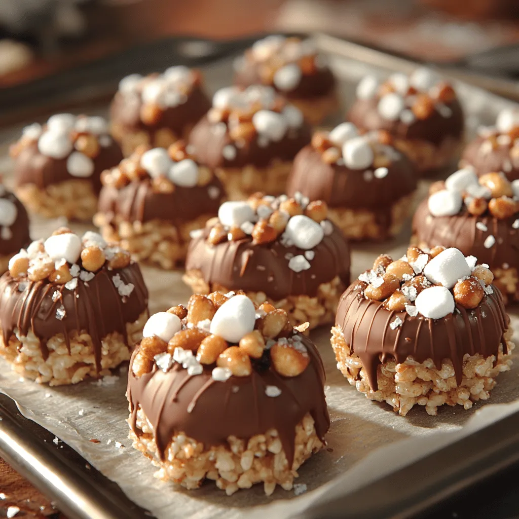 To elevate the flavor profile of your Chocolate Bliss Crunchies, the addition of sea salt is essential. Timing is crucial when sprinkling the sea salt to achieve the perfect balance of sweet and savory. After you’ve poured the melted chocolate mixture over your crunchy base, allow it to sit for just a minute before sprinkling a generous pinch of flaky sea salt evenly across the top. This brief wait allows the chocolate to slightly set, ensuring that the salt adheres without dissolving completely.
