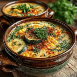 Comfort food holds a special place in our hearts and kitchens, providing not only nourishment but also a sense of warmth and familiarity. As the seasons change and cooler months approach, the allure of hearty soups and chowders becomes irresistible. These dishes have the power to evoke memories of home, family gatherings, and cozy evenings spent by the fire. Among these comforting options, Creamy Zucchini Corn Chowder stands out as a wholesome and flavorful choice, marrying fresh ingredients to create a nourishing meal that satisfies both the body and soul.