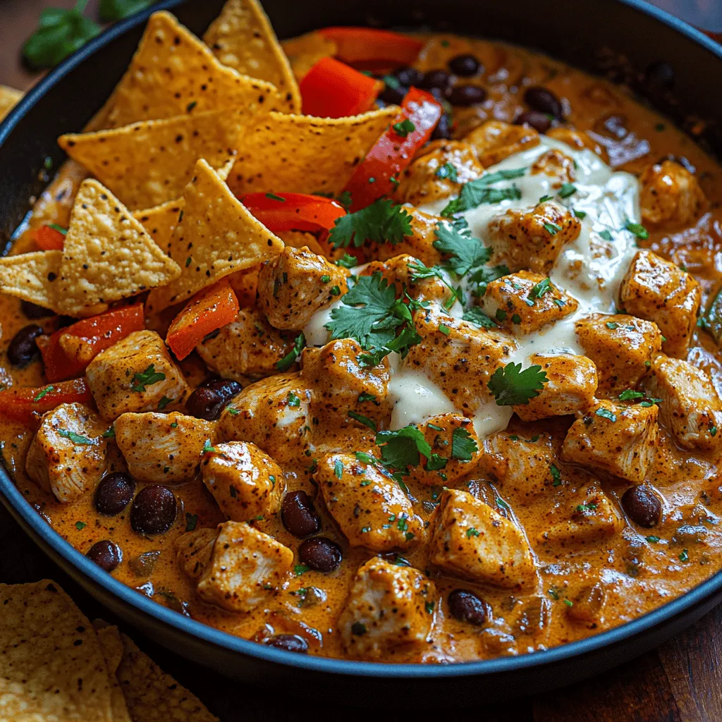 In the bustling world of modern cooking, time and flavor often seem at odds. Enter the Creamy Chicken Taco Skillet, a dish that seamlessly marries convenience with robust flavor. This one-pan meal is not only a lifesaver for busy weeknights, but it also elevates the humble taco experience into something truly exceptional. With its creamy texture and rich, savory taste, this dish transforms traditional tacos into a comforting, satisfying skillet dinner that will please the entire family.