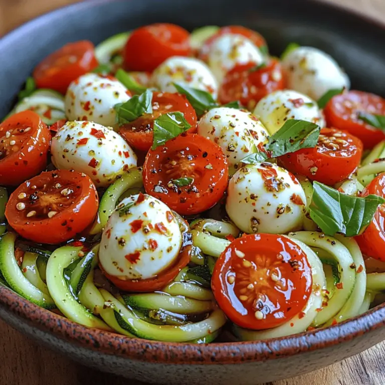 Zoodles are more than just a trendy food item; they represent a significant shift in how we think about our meals. Made by spiralizing fresh zucchini, zoodles are a fantastic way to incorporate more vegetables into our diets while reducing our intake of refined carbohydrates. Nutritionally, zucchini is rich in vitamins A and C, potassium, and antioxidants, making it a powerhouse of health benefits. By swapping out traditional pasta for zoodles, you can significantly lower the calorie count of your meal while still feeling full and satisfied.