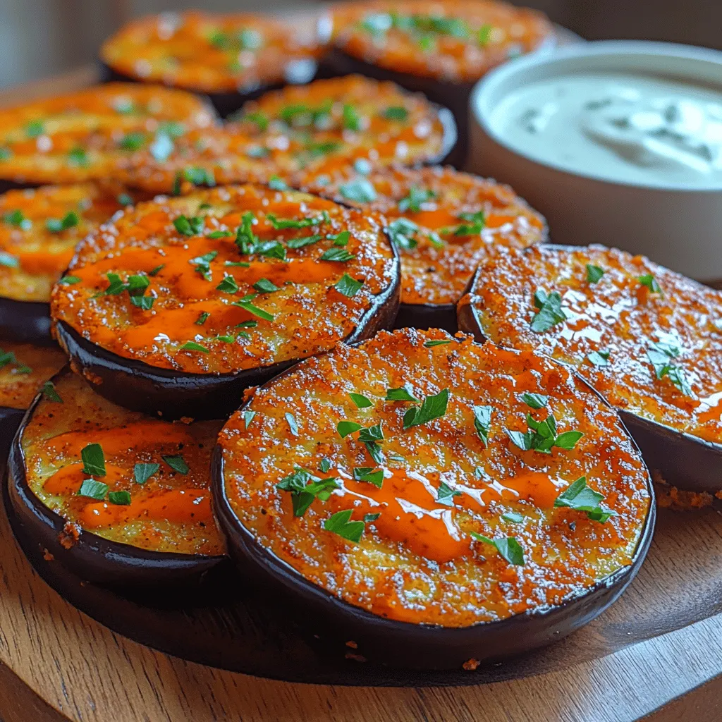 Achieving the perfect crispiness for your buffalo eggplant slices begins with proper preparation and baking techniques. Start by preheating your oven to 425°F (220°C). This high temperature is crucial as it allows the eggplant to develop a beautiful golden-brown crust while keeping the inside tender.