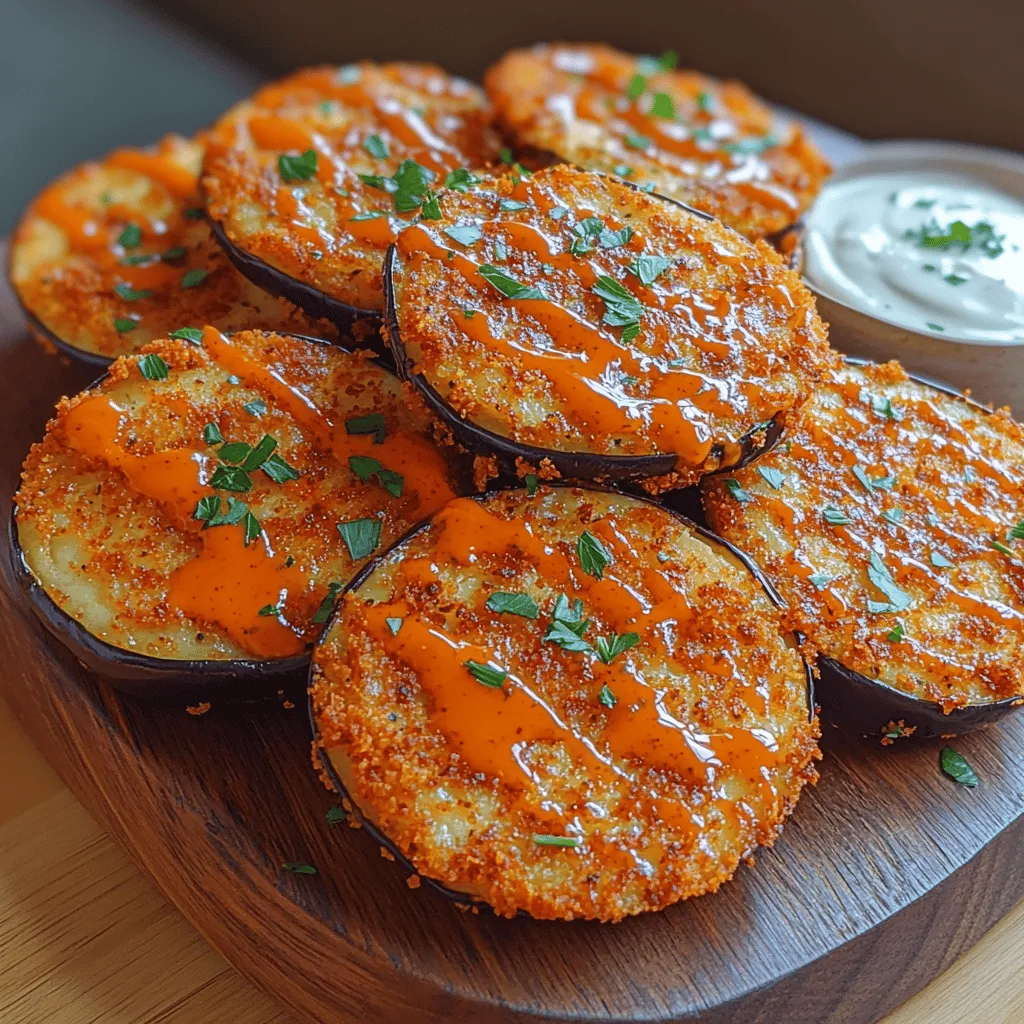 Achieving the perfect crispiness for your buffalo eggplant slices begins with proper preparation and baking techniques. Start by preheating your oven to 425°F (220°C). This high temperature is crucial as it allows the eggplant to develop a beautiful golden-brown crust while keeping the inside tender.