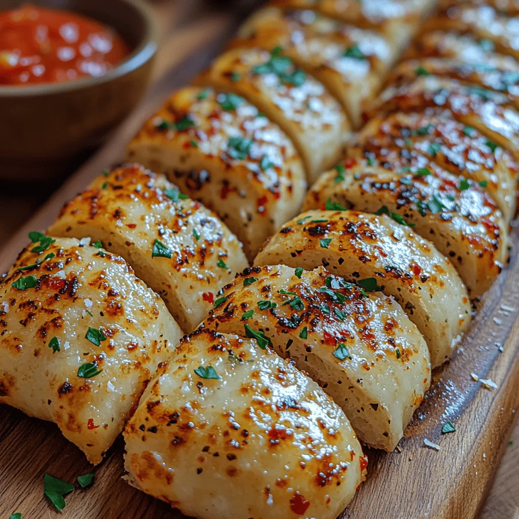 Garlic breadsticks have earned their place as a universally adored appetizer and side dish, gracing tables at family gatherings, parties, and casual dinners alike. Their irresistible aroma and golden-brown crust make them a staple in Italian cuisine, often served alongside pasta dishes or enjoyed on their own, dipped in marinara or garlic butter. The combination of warmth, crunch, and the rich flavor of garlic makes these breadsticks a favorite among food lovers.