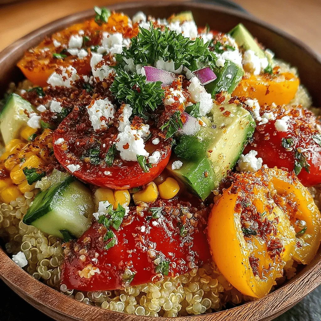 In recent years, the trend of healthy eating has surged, with salads taking center stage as a go-to option for those seeking nutritious yet delicious meals. Among the myriad of salad recipes available, the Sunshine Quinoa Bliss Salad stands out as a vibrant and wholesome choice that not only tantalizes the taste buds but also nourishes the body. This salad is perfect for anyone looking to boost their intake of vitamins and minerals while enjoying a colorful plate. Its versatility as both a satisfying main dish and a delightful side makes it an excellent addition to any meal.