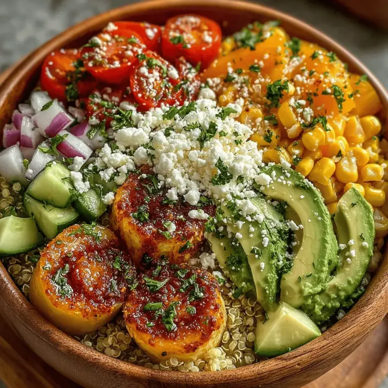 In recent years, the trend of healthy eating has surged, with salads taking center stage as a go-to option for those seeking nutritious yet delicious meals. Among the myriad of salad recipes available, the Sunshine Quinoa Bliss Salad stands out as a vibrant and wholesome choice that not only tantalizes the taste buds but also nourishes the body. This salad is perfect for anyone looking to boost their intake of vitamins and minerals while enjoying a colorful plate. Its versatility as both a satisfying main dish and a delightful side makes it an excellent addition to any meal.