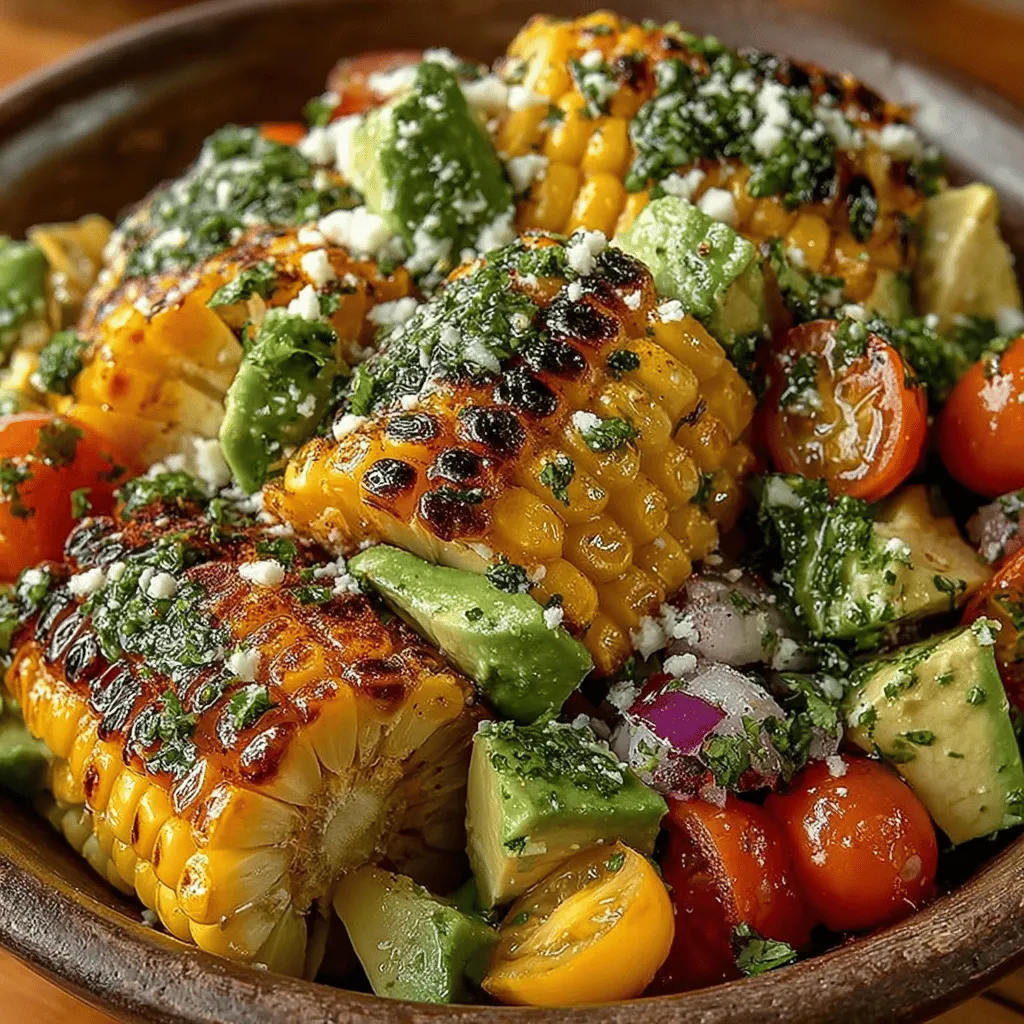 As summer approaches, the culinary scene shifts towards vibrant, fresh salads that celebrate the season’s bounty. With longer days and warmer weather, outdoor gatherings become a staple, and the need for light, refreshing dishes rises. Enter the Grilled Sweet Corn & Avocado Salad—a delightful combination that is not only visually appealing but also packed with flavor and nutrition. This salad is the perfect addition to barbecues, picnics, or even a light meal on a warm evening.