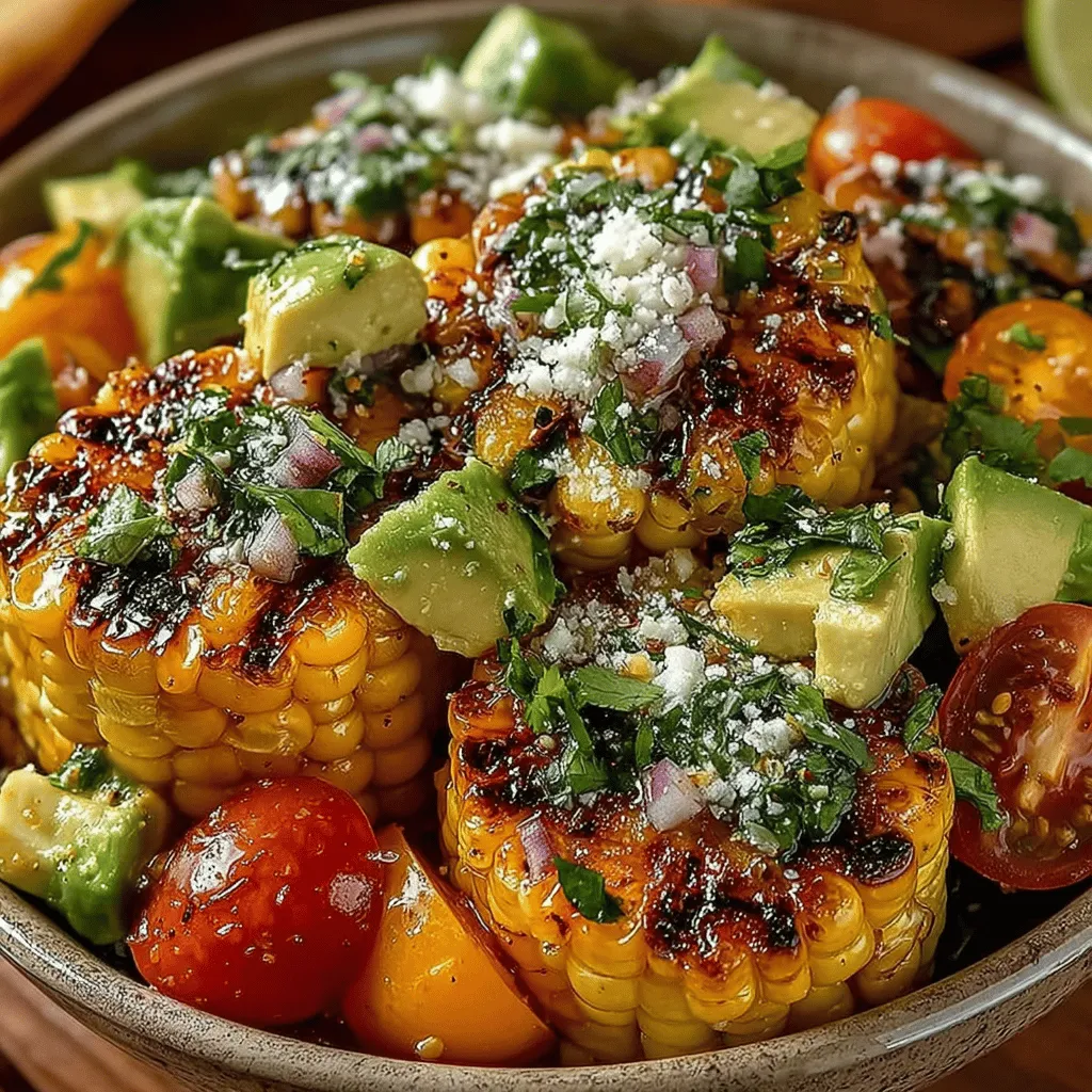 As summer approaches, the culinary scene shifts towards vibrant, fresh salads that celebrate the season’s bounty. With longer days and warmer weather, outdoor gatherings become a staple, and the need for light, refreshing dishes rises. Enter the Grilled Sweet Corn & Avocado Salad—a delightful combination that is not only visually appealing but also packed with flavor and nutrition. This salad is the perfect addition to barbecues, picnics, or even a light meal on a warm evening.