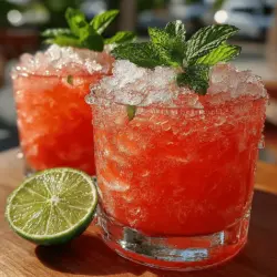 As the temperature rises and summer days stretch longer, there’s nothing quite like a refreshing frozen treat to cool down. Among the myriad of options available, frozen slushes stand out for their delightful combination of flavor, texture, and thirst-quenching properties. With their icy consistency and vibrant tastes, slushes have become a quintessential summer indulgence, perfect for backyard barbecues, beach outings, or simply relaxing on the porch. Among these frozen delights, the Refreshingly Sweet Frozen Watermelon Slush is a standout option, offering not just enjoyment but also a healthy twist.