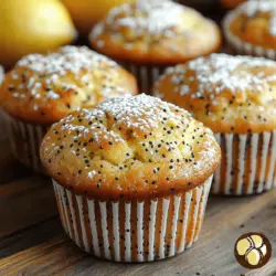 Zesty lemon poppy seed muffins are a delightful treat that perfectly balance sweetness and tanginess. Their origins can be traced back to the culinary traditions of Europe, particularly in regions where poppy seeds are a staple ingredient. From the vibrant lemon flavor to the crunchy texture of the seeds, these muffins have carved out a special place in various cuisines, particularly in American and European breakfast and brunch menus.