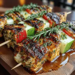 When it comes to creating a memorable meal, the combination of savory and sweet flavors can be a game-changer. One dish that perfectly embodies this delightful balance is Honey Mustard Chicken and Apple Skewers. This recipe not only tantalizes the taste buds but also presents an eye-catching dish that is sure to impress at any gathering. Whether you're planning a family dinner, a summer barbecue, or a casual get-together with friends, these skewers offer a delicious and health-conscious option that everyone will love.